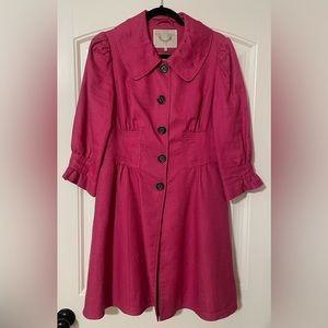 RW & Co Vintage Pink Coat